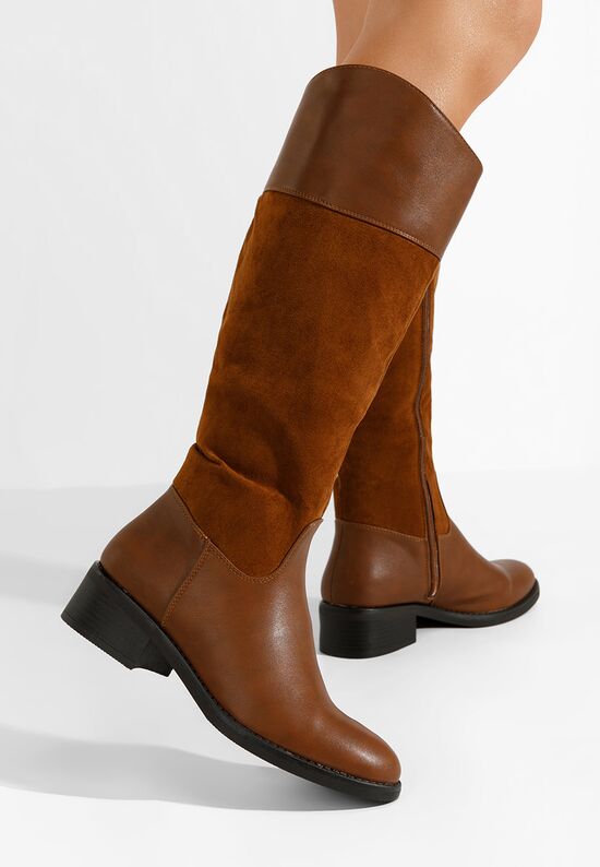 Γυναικείες Μπότες Yrina ταμπά, Μέγεθος: 37- zapatos