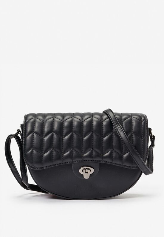 Τσάντα crossbody Velinda Μαύρα, Μέγεθος: ONE SIZE- zapatos