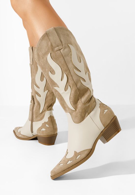 Καουμπόικες Μπότες Celesta Χακι, Μέγεθος: 39- zapatos