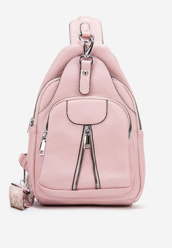 Γυναικείο σακίδιο Abbra ροζ, Μέγεθος: ONE SIZE- zapatos