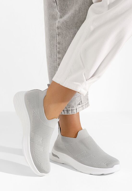 Γυναικεία Πάνινα Slip-On Dissora γκρι, Μέγεθος: 36- zapatos