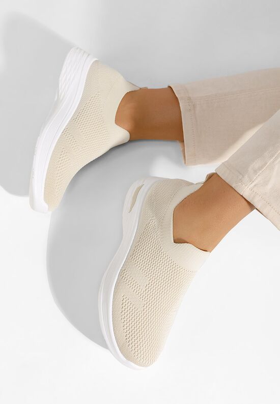 Γυναικεία Πάνινα Slip-On Dissora μπεζ, Μέγεθος: 40- zapatos