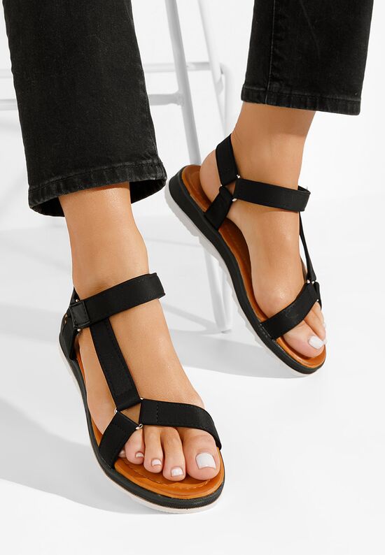 Αθλητικά πεδιλα Sumisa Μαύρα, Μέγεθος: 39- zapatos