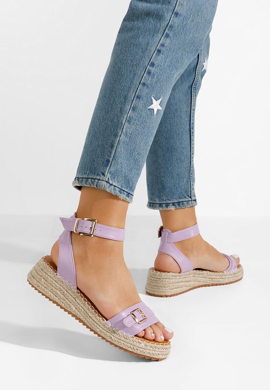 εσπαντρίγιεσ ψηλεσ Zovina λιλα, Μέγεθος: 40- zapatos