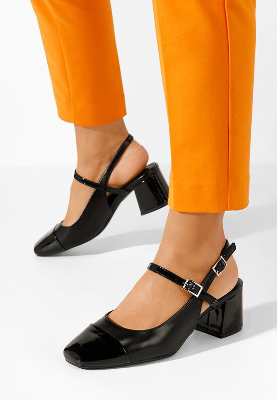 Γοβες Eriosa μαύρα, Μέγεθος: 39- zapatos