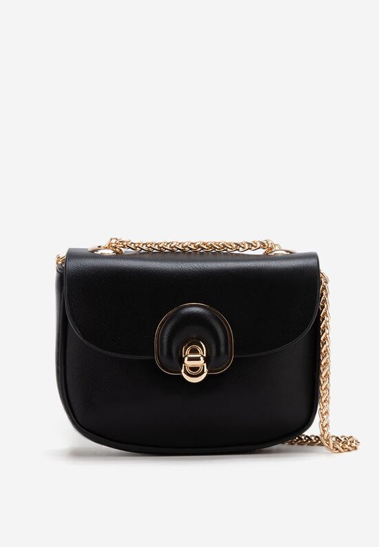 Τσάντα ωμου Valerie Μαύρα, Μέγεθος: ONE SIZE- zapatos