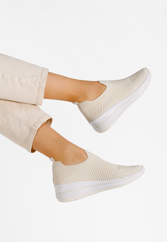 Γυναικεία Πάνινα Slip-On Adalia μπεζ, Μέγεθος: 39- zapatos