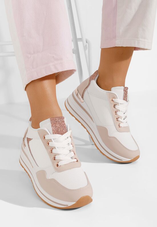 Sneakers γυναικεια Bienna ροζ, Μέγεθος: 40- zapatos