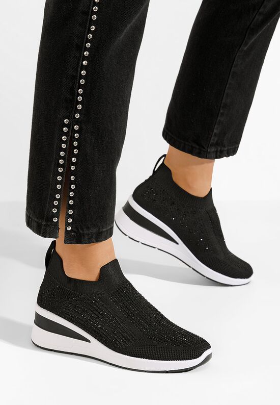 Γυναικεία Πάνινα Slip-On Amelie V2 μαύρα, Μέγεθος: 37- zapatos
