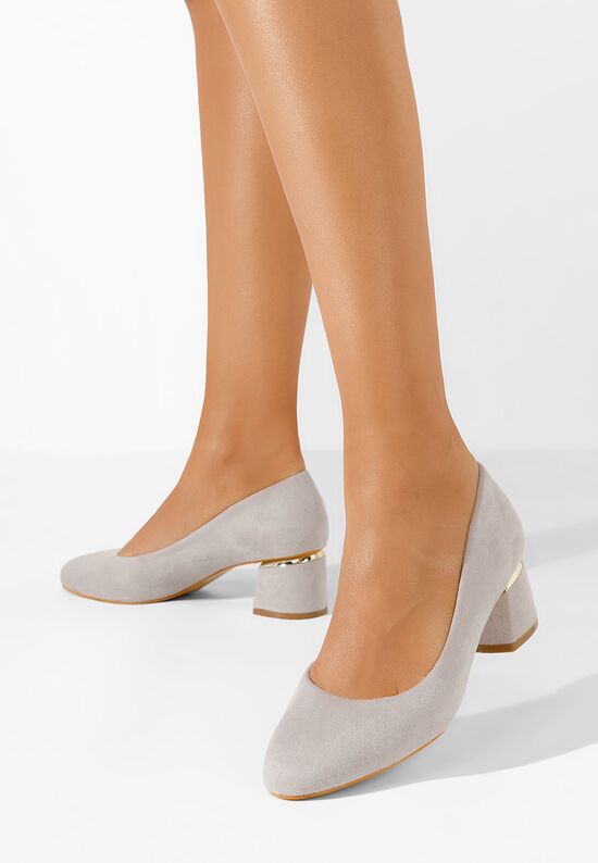 Γοβες Gretta V3 γκρι, Μέγεθος: 37- zapatos