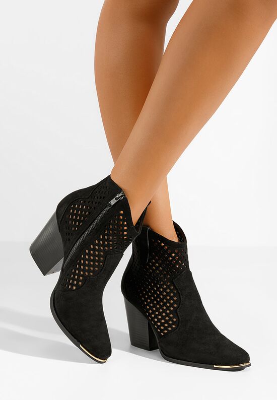Γυναικεία Μποτίνια Marisia Μαύρα, Μέγεθος: 39- zapatos