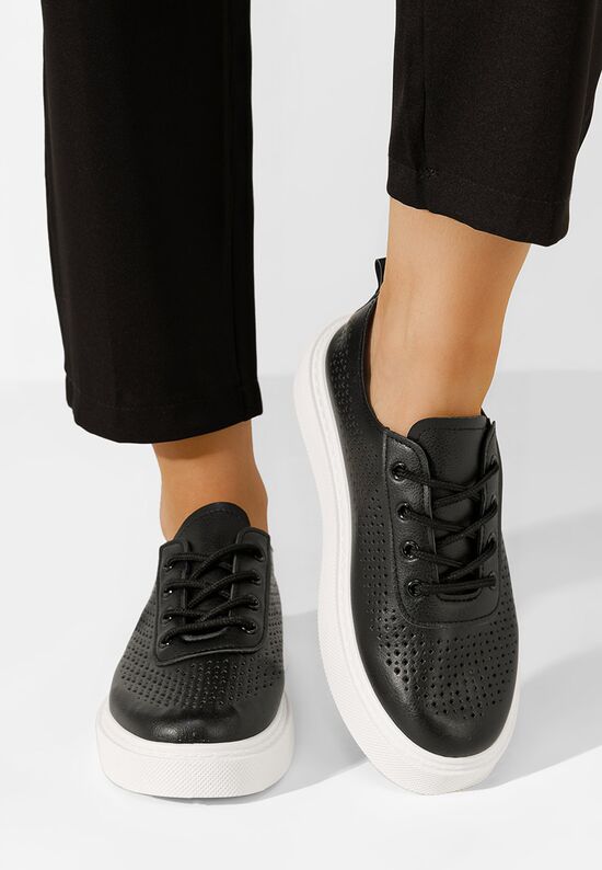 Casual παπουτσια γυναικεια Cynthei μαύρα, Μέγεθος: 37- zapatos