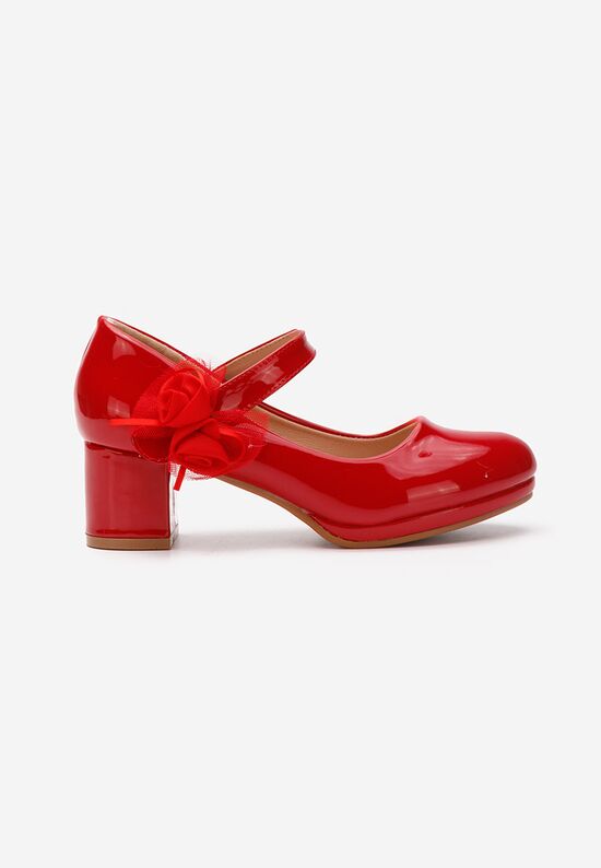 Κοριτσίστικα παπούτσια Letizia κοκκινο, Μέγεθος: 34- zapatos
