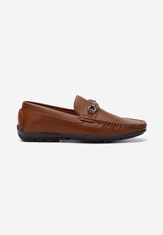Mοκασινια ανδρικά Angelo καφε, Μέγεθος: 42- zapatos