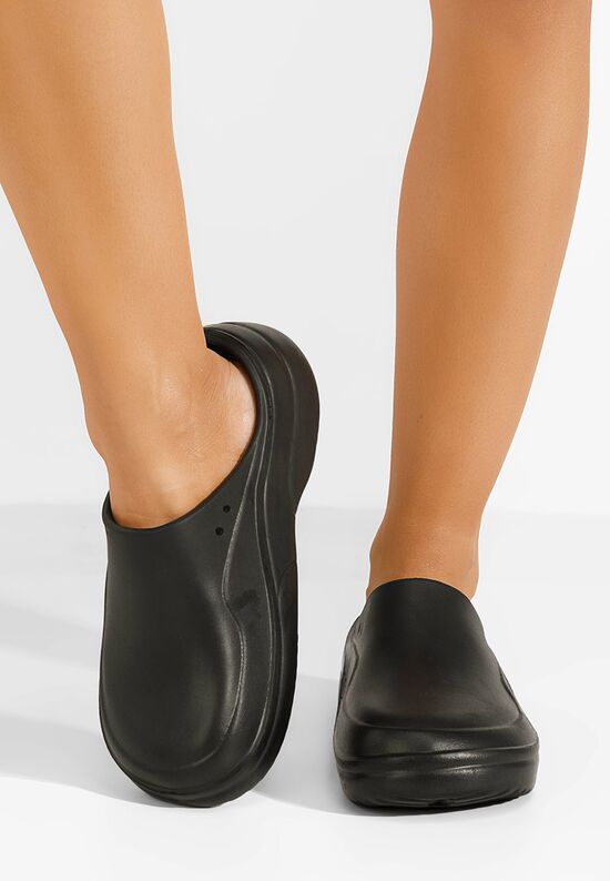 Mules γυναικεια Hiliana μαύρα, Μέγεθος: 36- zapatos