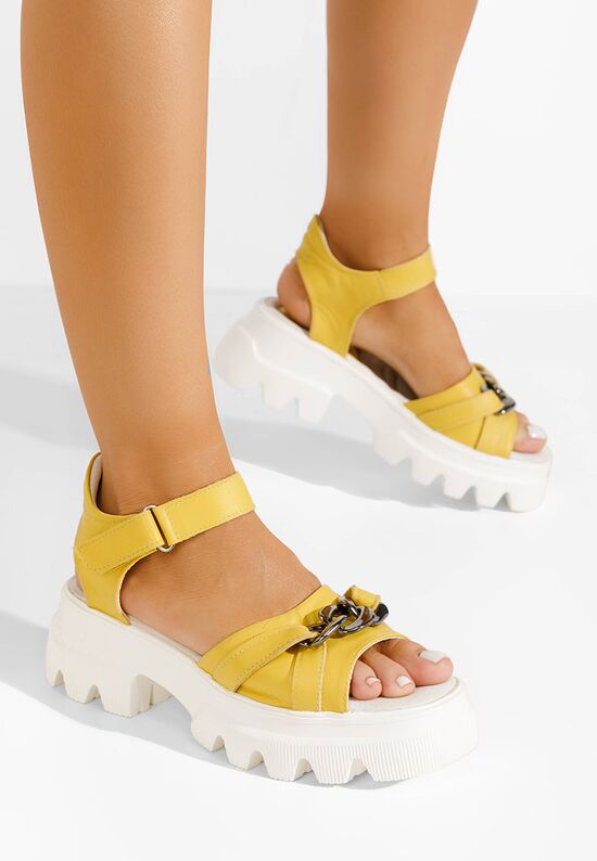 ISABELLA 30 SANDAL IN BLACK CALFSKIN