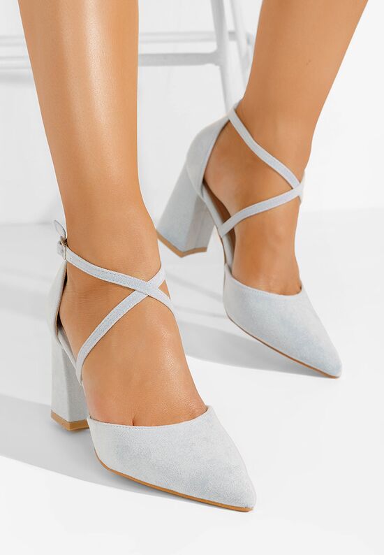 Γοβες Demitra μπλε, Μέγεθος: 40- zapatos