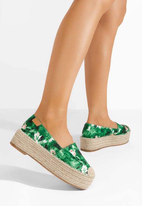 Πλατφόρμες εσπαντρίγιεσ Laguna πρασινο, Μέγεθος: 36- zapatos