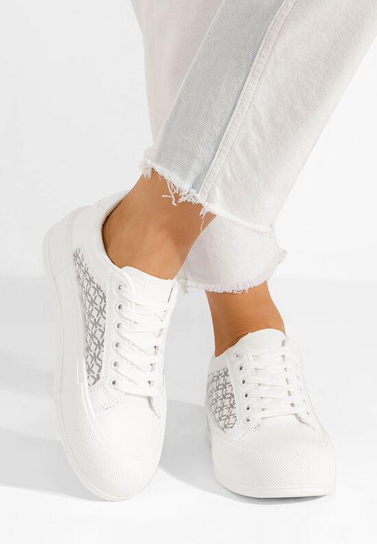Γυναικεία sneakers Ravenna λευκά, Μέγεθος: 39- zapatos