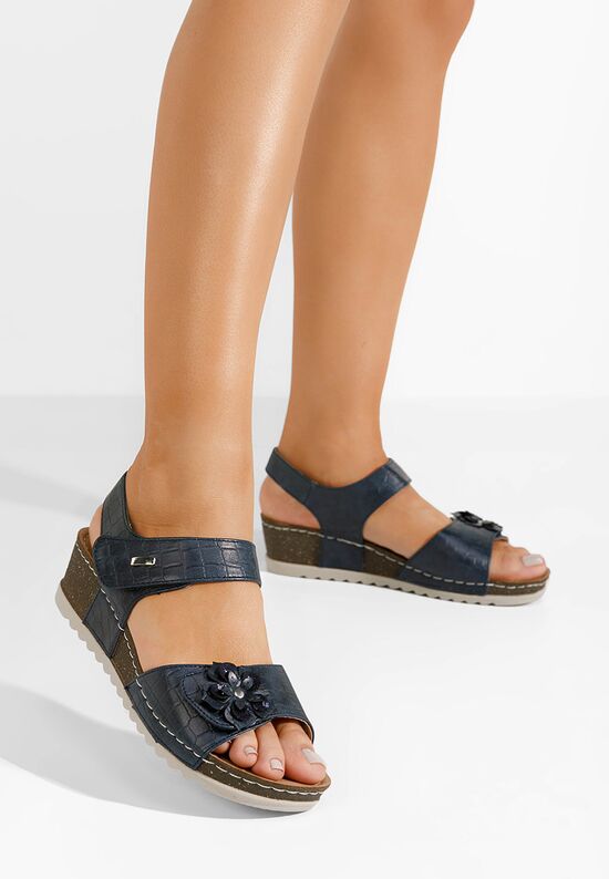 Πέδιλα πλατφόρμες Eliasea Νειβι, Μέγεθος: 37- zapatos