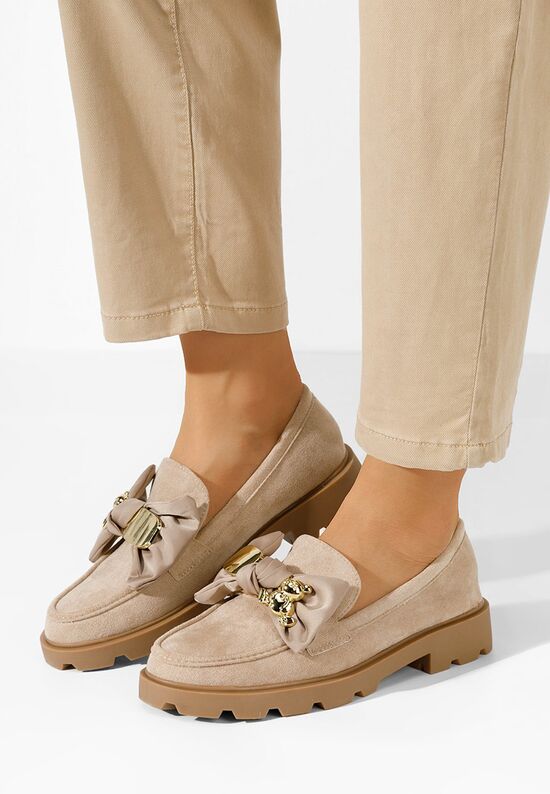 Loafers γυναικεια Desana χακι, Μέγεθος: 40- zapatos