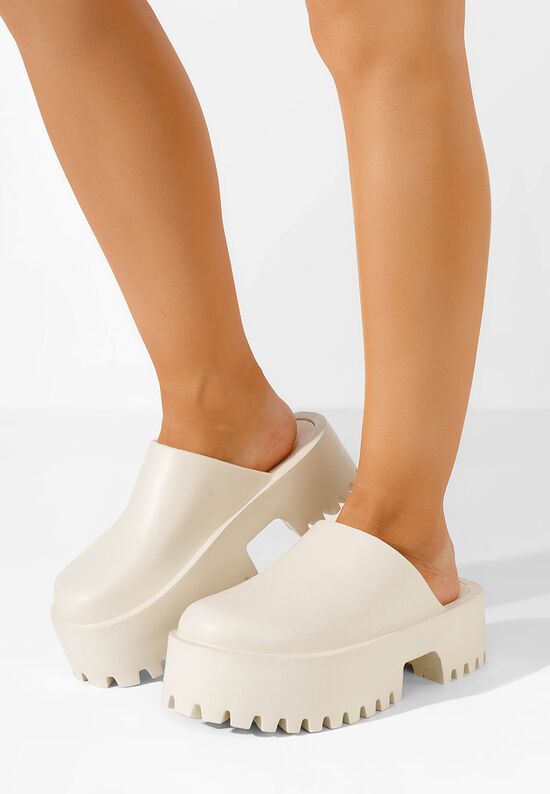 Γυναικεια σαμπο Ziora μπεζ, Μέγεθος: 38- zapatos