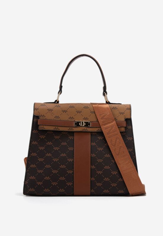 Τσάντα Χεριού Leisure V3 καφε, Μέγεθος: ONE SIZE- zapatos