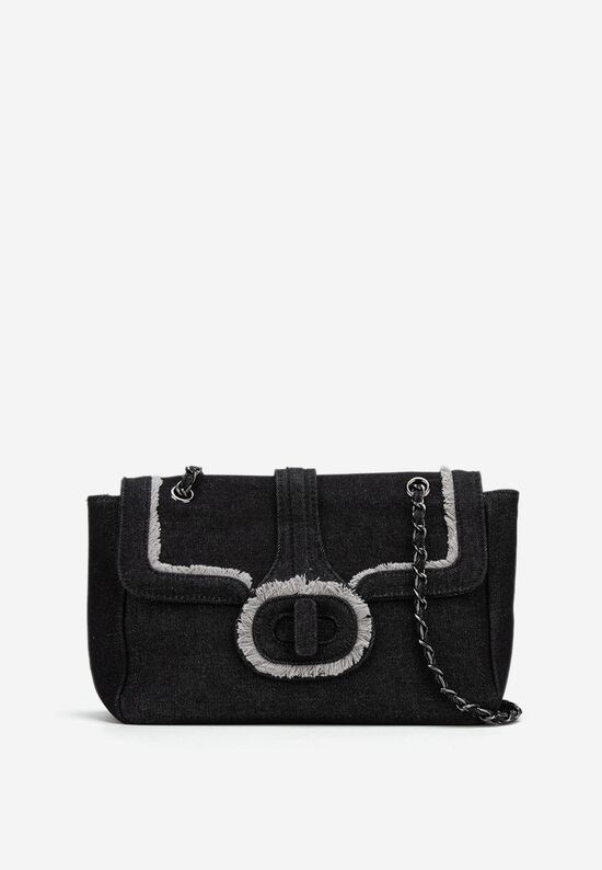Τσάντα φάκελο Laiza Μαύρα, Μέγεθος: ONE SIZE- zapatos