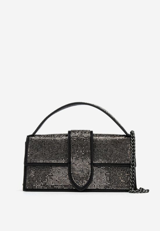Μαύρο clutch Eleganza, Μέγεθος: ONE SIZE- zapatos