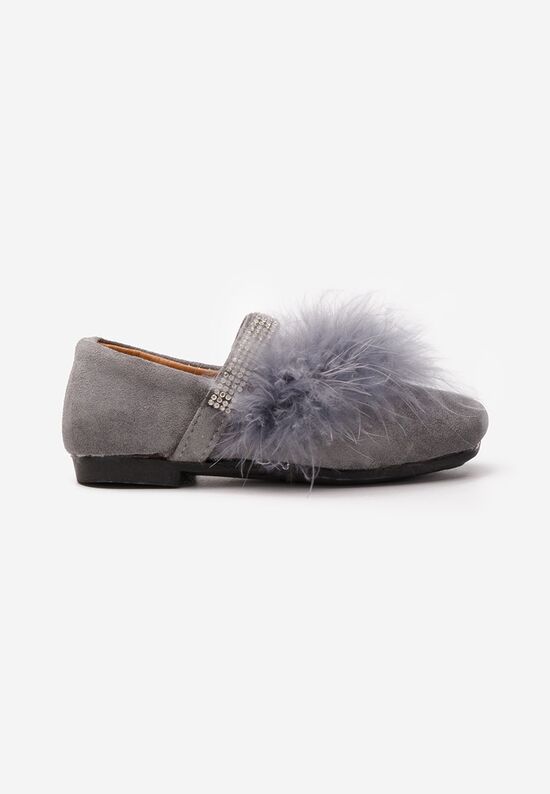 Κοριτσίστικα παπούτσια Cassidee γκρι, Μέγεθος: 23- zapatos
