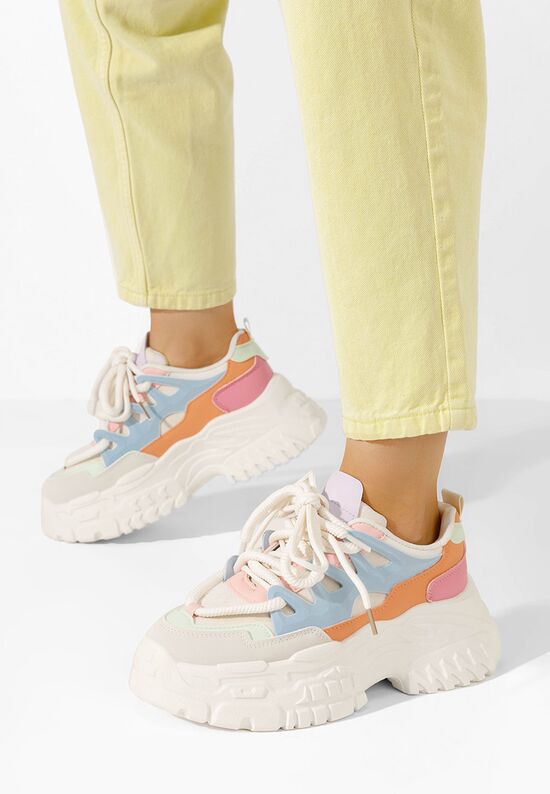 Sneakers με πλατφόρμα Adane V3 πολυχρωμο, Μέγεθος: 39- zapatos