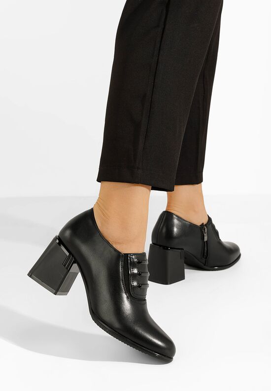 Γοβες Marleena μαύρα, Μέγεθος: 40- zapatos