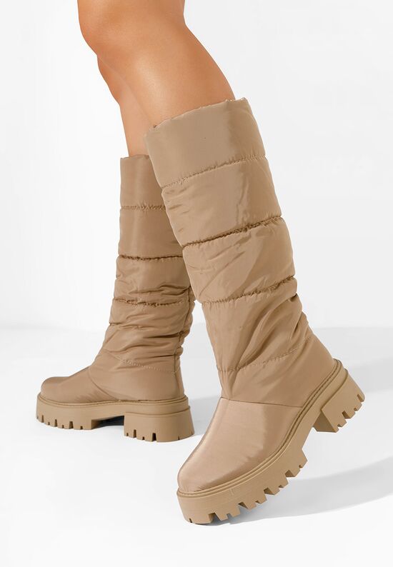 Γυναικείες Μπότες Χιονιού Peppa χακι, Μέγεθος: 39- zapatos