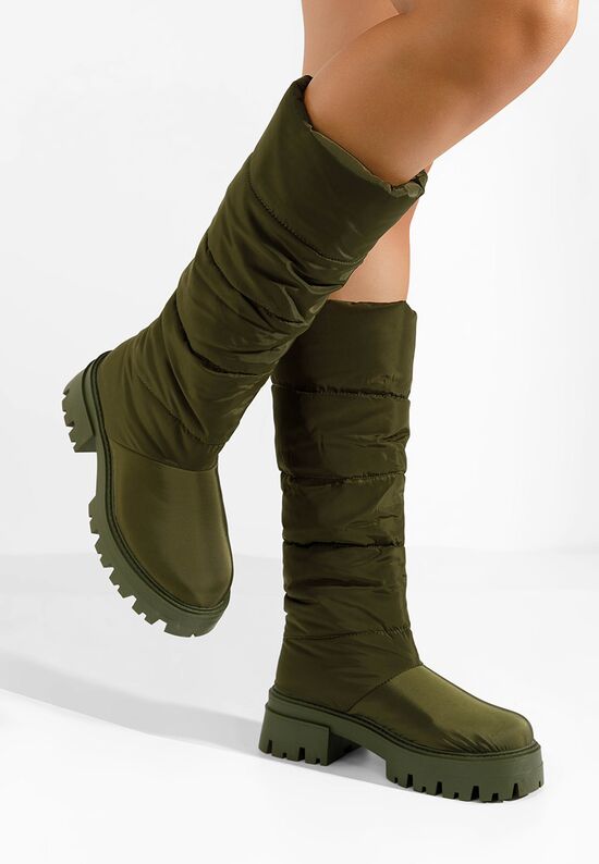 Γυναικείες Μπότες Χιονιού Peppa πρασινο, Μέγεθος: 40- zapatos