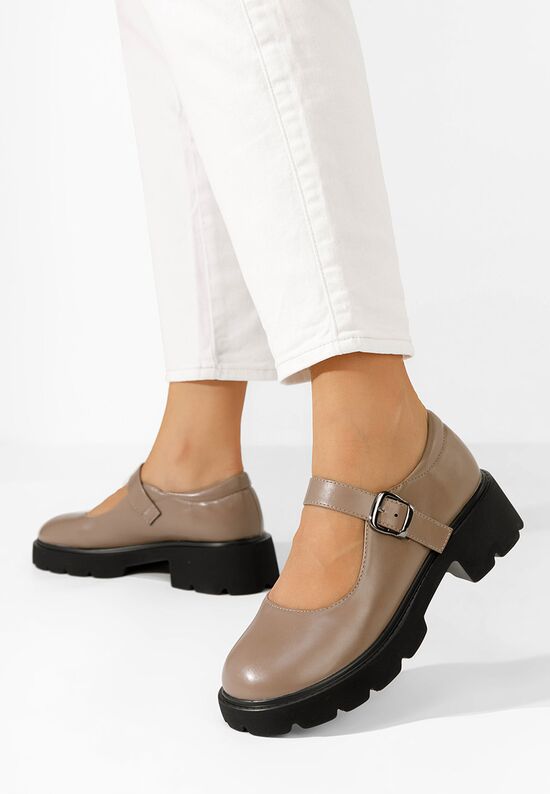 Casual παπουτσια γυναικεια Anghela V2 χακι, Μέγεθος: 36- zapatos