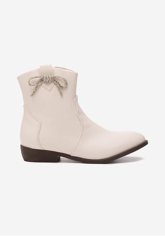 Μπότες κοριτσίστικες Bluffy λευκά, Μέγεθος: 36- zapatos