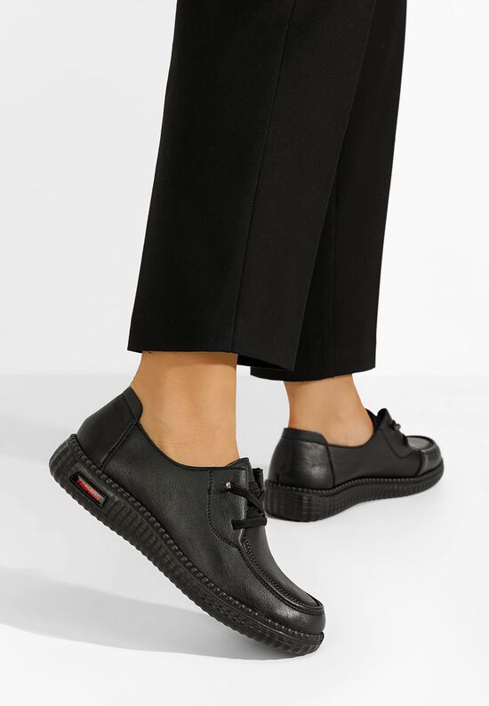 Casual παπουτσια γυναικεια Robyn μαύρα, Μέγεθος: 37- zapatos