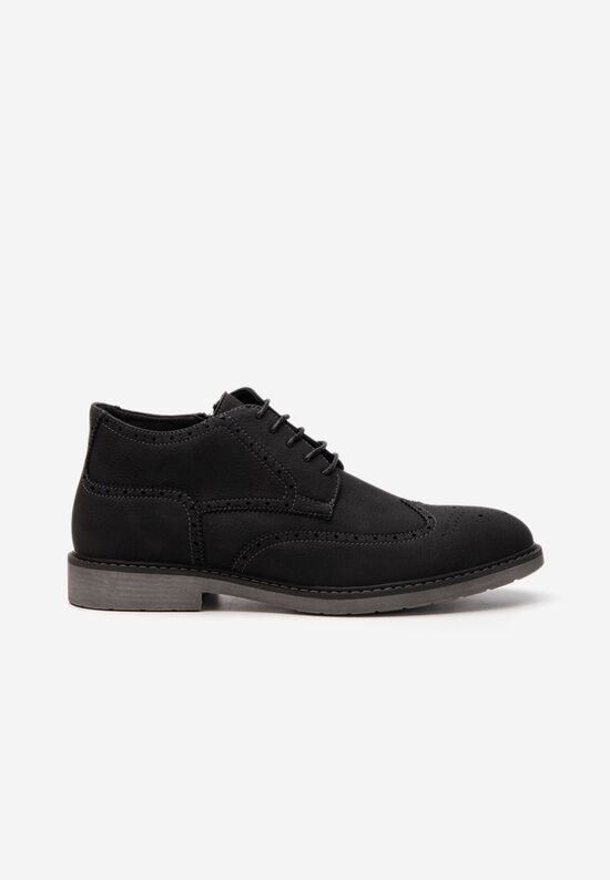 Μαύρα ανδρικά μποτάκια Jeffrey, Μέγεθος: 44- zapatos