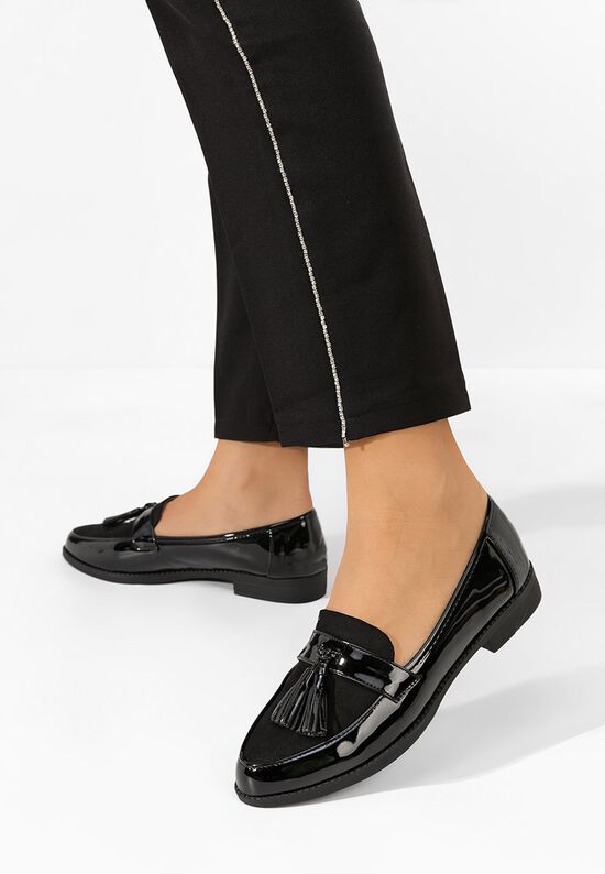 Loafers γυναικεια Kayia μαύρα, Μέγεθος: 38- zapatos