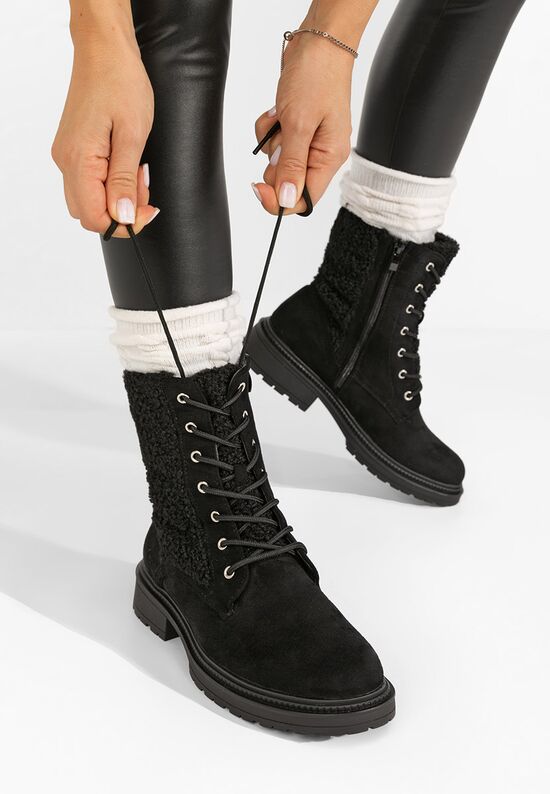 Αρβυλάκια γυναικεία Milaya μαύρα, Μέγεθος: 37- zapatos