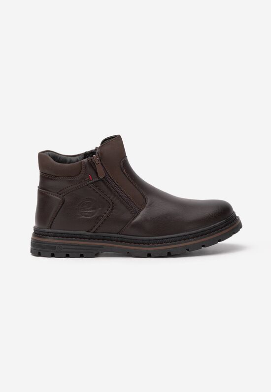 Καφέ ανδρικά μποτάκια Harold, Μέγεθος: 45- zapatos