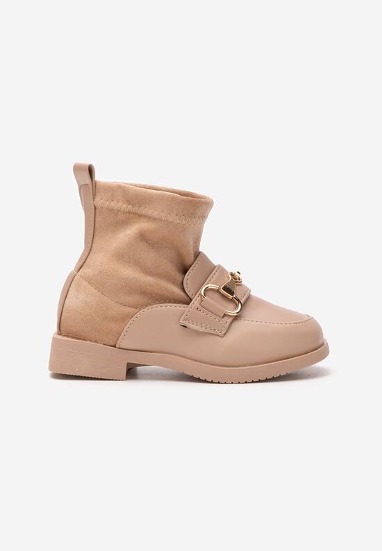 Κοριτσίστικες μποτάκια Radiada μπεζ, Μέγεθος: 27- zapatos