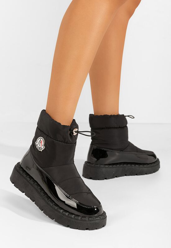 Γυναικείες Μπότες Χιονιού Astuvia Μαύρα, Μέγεθος: 40- zapatos