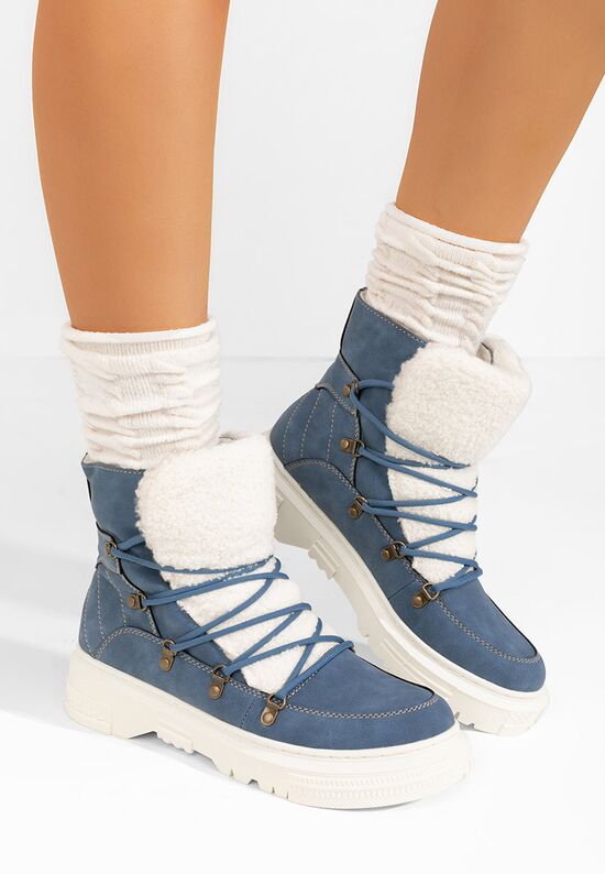 Χειμερινά Αρβυλάκια γυναικείες Reatha μπλε, Μέγεθος: 36- zapatos