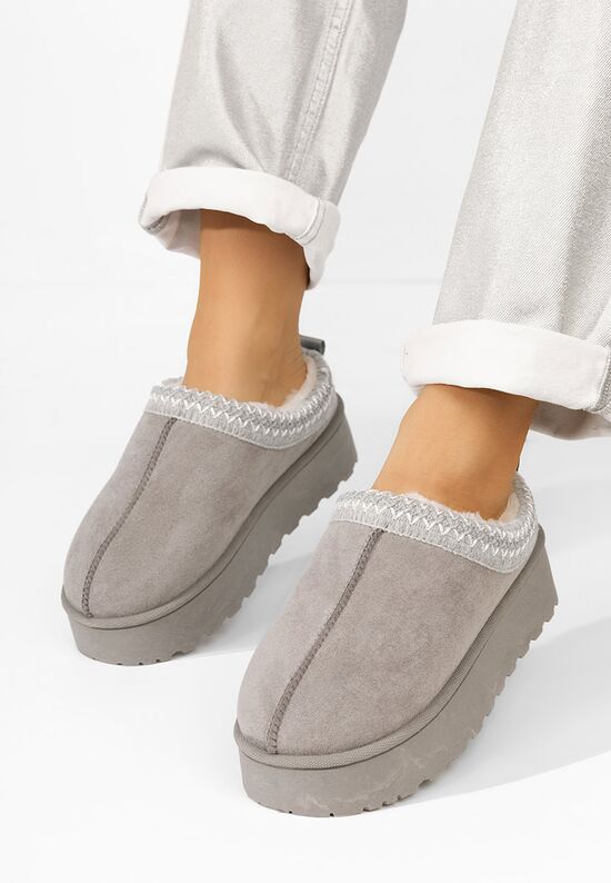 Γυναικεια σαμπο Cassei γκρι, Μέγεθος: 38- zapatos