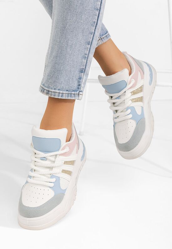 Sneakers με πλατφόρμα Marline μπλε, Μέγεθος: 40- zapatos
