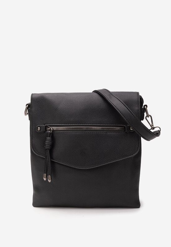 Τσάντα ωμου Hermelinda Μαύρα, Μέγεθος: ONE SIZE- zapatos