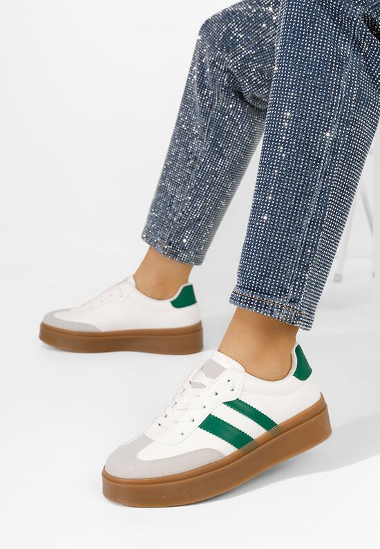 Sneakers γυναικεια Namy V2 λευκά, Μέγεθος: 37- zapatos