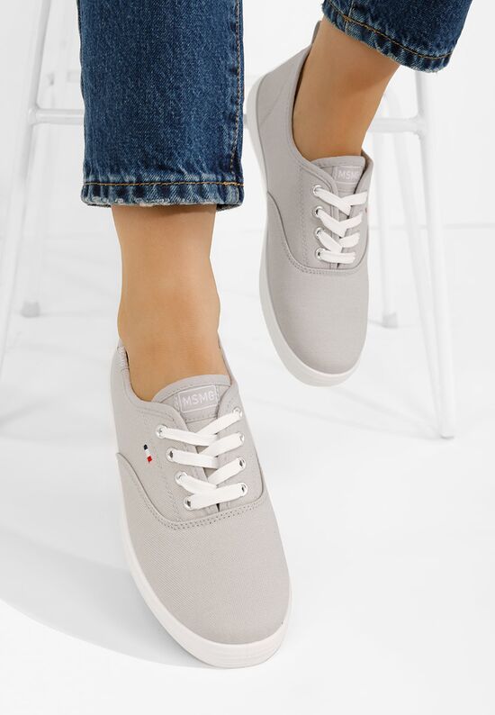 Γυναικεία sneakers Mikki γκρι, Μέγεθος: 38- zapatos