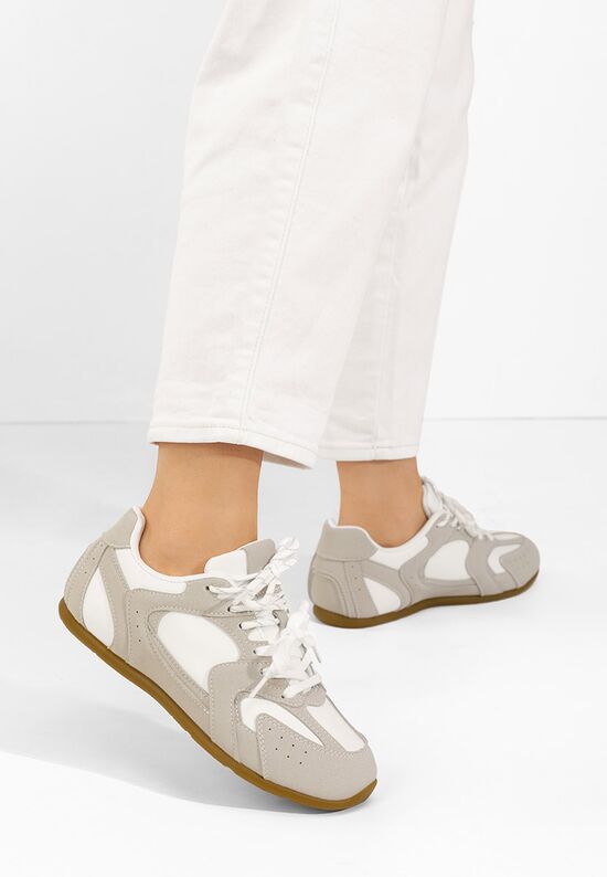 Sneakers γυναικεια Charlie λευκά, Μέγεθος: 36- zapatos